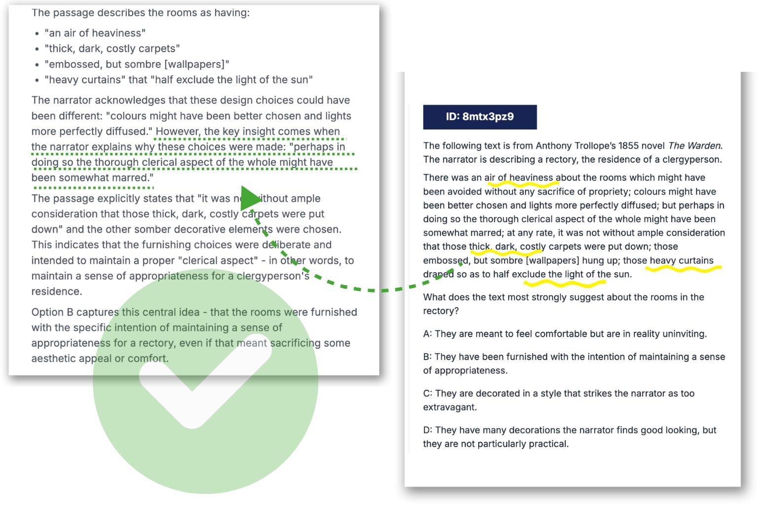 Detailed Reading & Writing Analysis